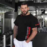 Brachial T-Shirt "Gym" schwarz/rot