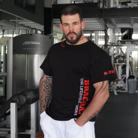Brachial T-Shirt "Gym" schwarz/rot M