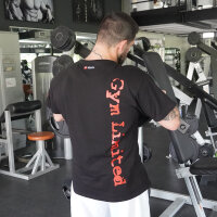 Brachial T-Shirt "Gym" schwarz/rot L