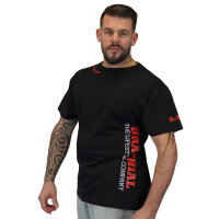 Brachial T-Shirt "Gym" schwarz/rot XL
