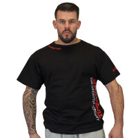 Brachial T-Shirt "Gym" black/red 2XL