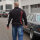 Brachial Zip-Sweater "Gym" schwarz/weiß