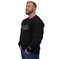 Brachial Sweatshirt "Gain" schwarz XL