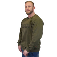 Brachial Sweatshirt "Gain" military green S