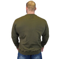 Brachial Sweatshirt "Gain" military green M