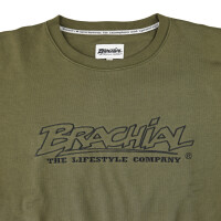 Brachial Sweatshirt "Gain" military green M