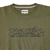 Brachial Sweatshirt "Gain" military green 4XL