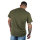 Brachial T-Shirt "Gain" military green/black 2XL