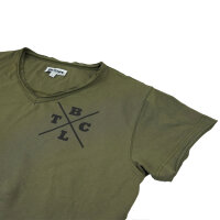 Brachial T-Shirt "Move" military green/schwarz