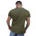 Brachial T-Shirt "Move" military green/schwarz M