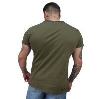 Brachial T-Shirt "Move" military green/black XL