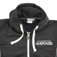 Brachial Zip-Hoody "Spacy" schwarz/weiß L