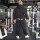 Brachial Tracksuit Trousers "Spacy" black/white M
