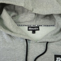 Brachial Hoody "Rude" graumeliert XL