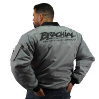 Brachial Flight Jacket "Sky" grey M