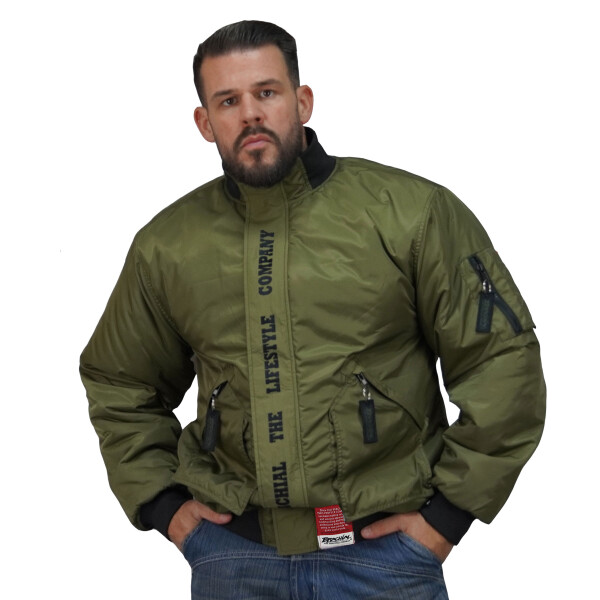 Brachial Fliegerjacke "City" grün S