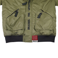 Brachial Fliegerjacke "City" grün S