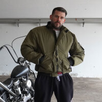 Brachial Fliegerjacke "City" grün 2XL