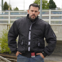 Brachial Fliegerjacke "City" schwarz L