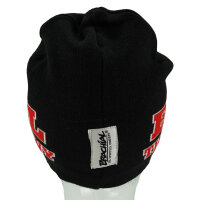 Brachial Beanie "Frozen" black/white/red