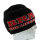 Brachial Beanie "Frozen" schwarz/weiß/rot