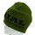 Brachial Beanie "Frozen" military green/schwarz