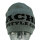 Brachial Beanie "Frozen" grau/schwarz