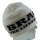 Brachial Beanie "Frozen" white/black