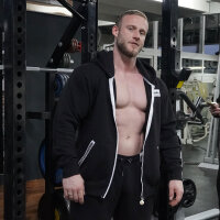 Brachial Zip-Hoody "Rude" schwarz