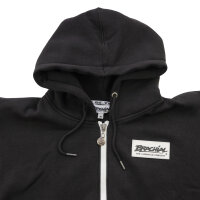 Brachial Zip-Hoody "Rude" schwarz