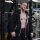 Brachial Zip-Hoody "Rude" schwarz