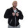 Brachial Zip-Hoody "Rude" schwarz L