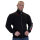 Brachial Zip-Sweater "Gym" schwarz/rot 3XL