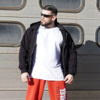 Brachial Zip-Hoody "Gym" schwarz/schwarz