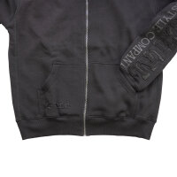 Brachial Zip-Hoody "Gym" black/black