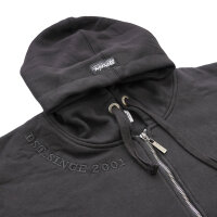 Brachial Zip-Hoody "Gym" black/black