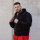 Brachial Zip-Hoody "Gym" schwarz/schwarz
