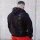 Brachial Zip-Hoody "Gym" schwarz/schwarz