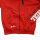 Brachial Zip-Hoody "Gym" red/white