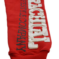 Brachial Zip-Hoody "Gym" red/white 3XL