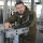 Brachial Zip-Hoody "Gym" military green/schwarz