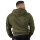 Brachial Zip-Hoody "Gym" military green/black