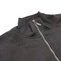 Brachial Zip-Sweater "Gym" black/black