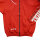 Brachial Zip-Sweater "Gym" rot/weiß
