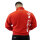 Brachial Zip-Sweater "Gym" red/white