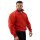 Brachial Zip-Sweater "Gym" red/white