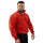 Brachial Zip-Sweater "Gym" rot/weiß 2XL