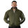 Brachial Zip-Sweater "Gym" military green/black