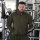 Brachial Zip-Sweater "Gym" military green/schwarz