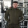 Brachial Zip-Sweater "Gym" military green/schwarz 2XL